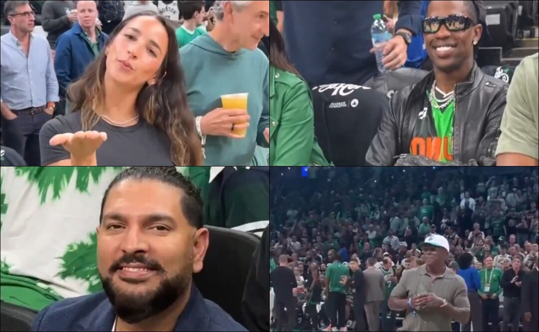 Los famosos que fueron a las Finales de la NBA / Foto: Especiales