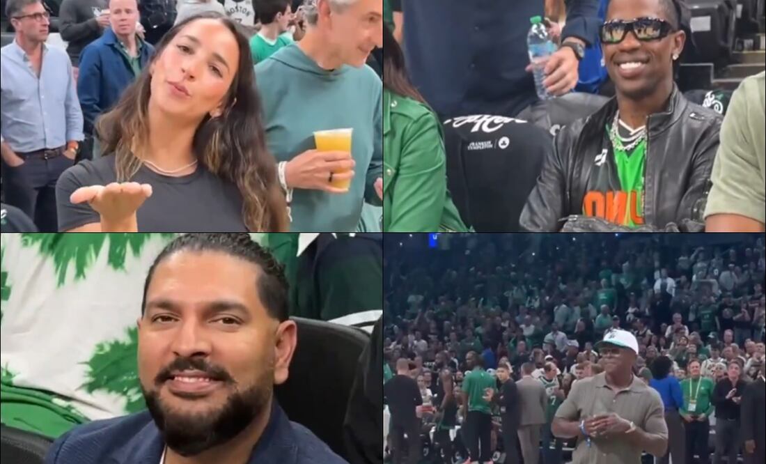 Los famosos que fueron a las Finales de la NBA / Foto: Especiales