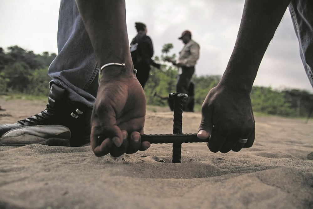 Fotografías usadas para el especial de crisis forense en México.