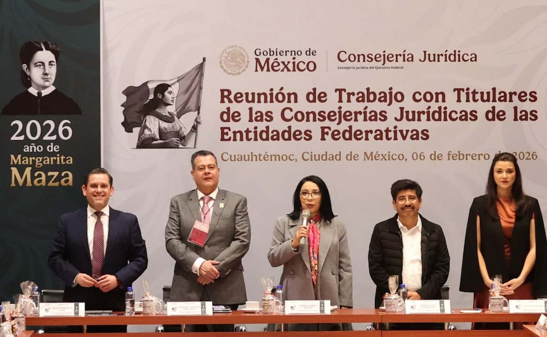 FGR participa en reunión de trabajo con titulares de las Consejerías Jurídicas de las entidades federativas este domingo 8 de febrero de 2026. Foto: Especial