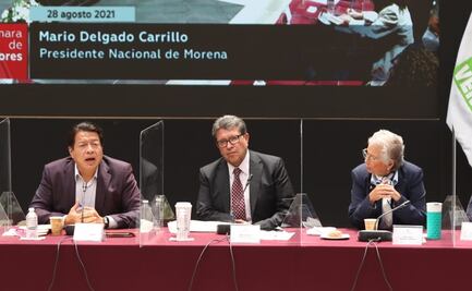 Pide Delgado a senadores de Morena que reforma de revocación de mandato "no tape la boca" a AMLO