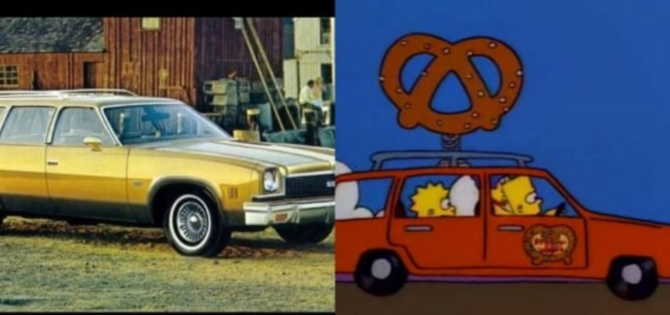 Los autos de Los Simpson en la vida real