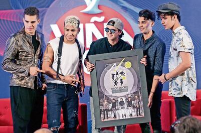 CNCO ama las locuras de sus fans