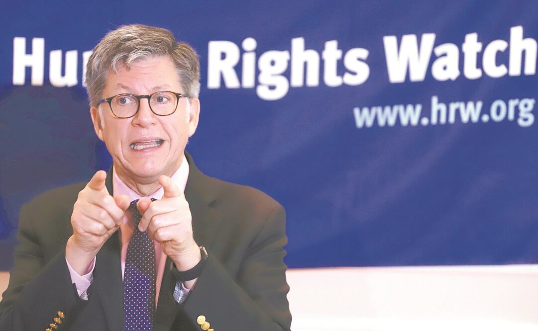 José Miguel Vivanco, director para las Américas de Human Rights Watch, aseguró que las violaciones a los derechos humanos continúan en el país. Foto: BERENICE FREGOSO. EL UNIVERSAL