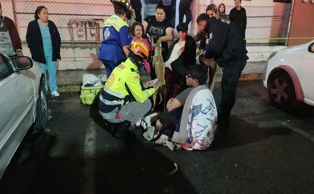 Incendio en San Nicolás de los Garza, NL, deja un adulto mayor muerto y cuatro heridos. Foto: Marcela Perales