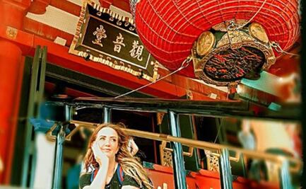 Andrea Legarreta muestra su viaje por Japón