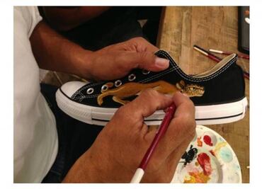 Unique sneakers from Oaxaca come to Mexico City