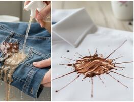 Manchas de chocolate: el truco infalible para quitarlas de la ropa sin arruinarla