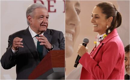 Soy “seguidor y apoyador” de Sheinbaum, todo lo relacionado con ella lo "veo muy bien", dice AMLO