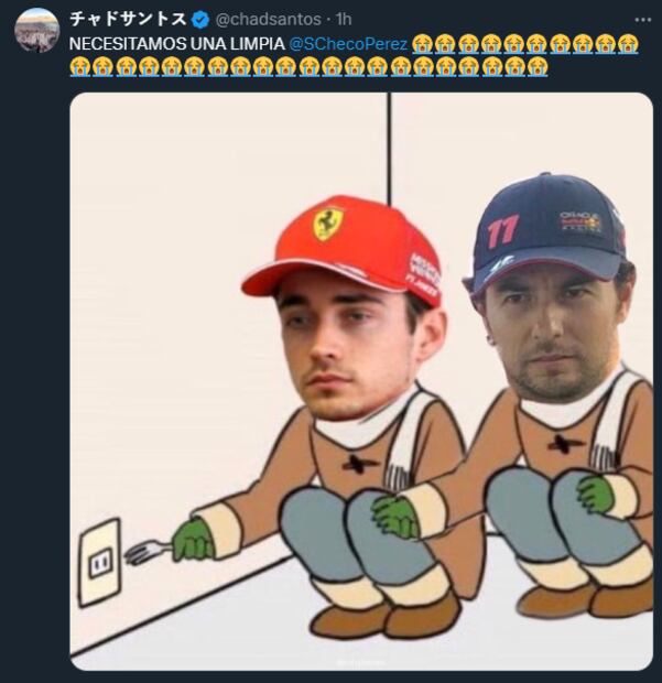 Los mejores memes de Checo Pérez
