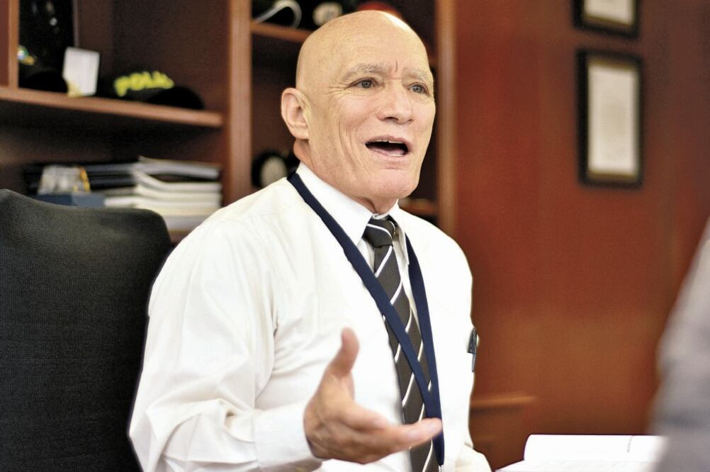 Alfonso Ramón Bagur Comisionado del Servicio de Protección Federal (ALONSO ROMERO. EL UNIVERSAL)