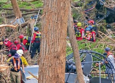 Rescatistas mexicanos apoyan a Texas