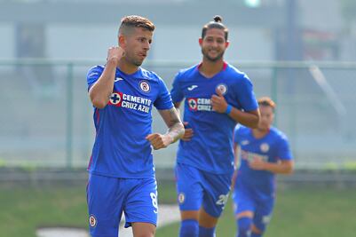 Pablo Ceppelini, marginado del Cruz Azul, anota con la sub-20