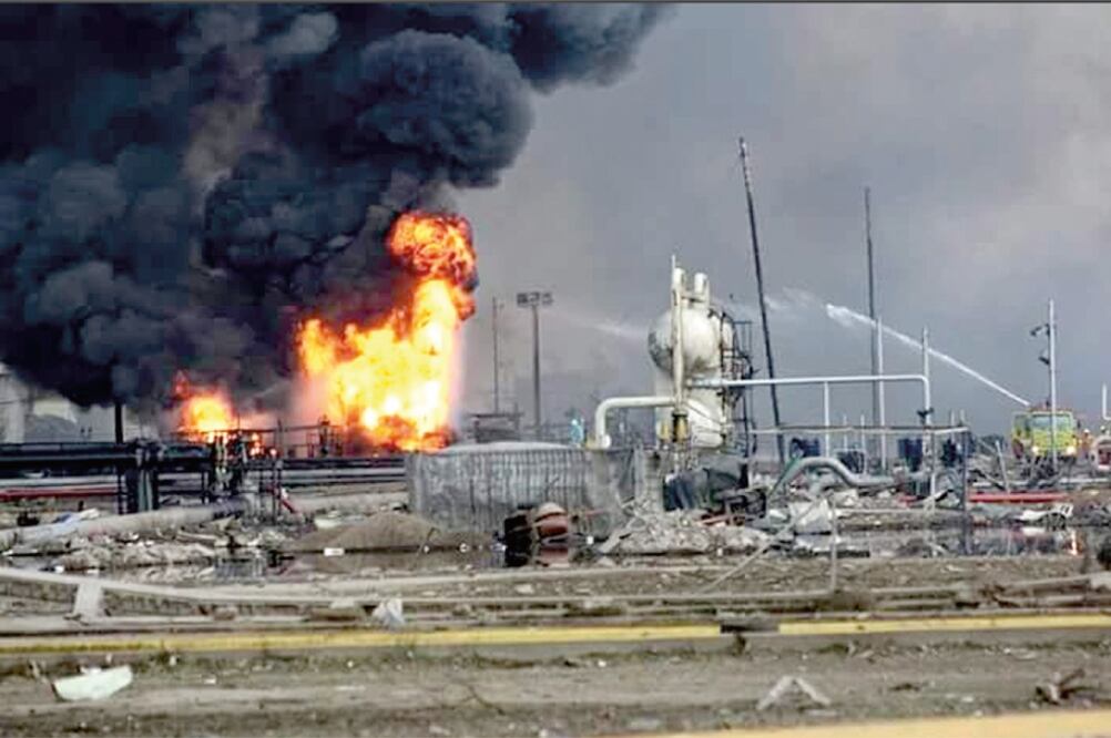 El pasado 20 de abril fue la tragedia en la planta operada en sociedad por Mexichem y Pemex (Archivo)