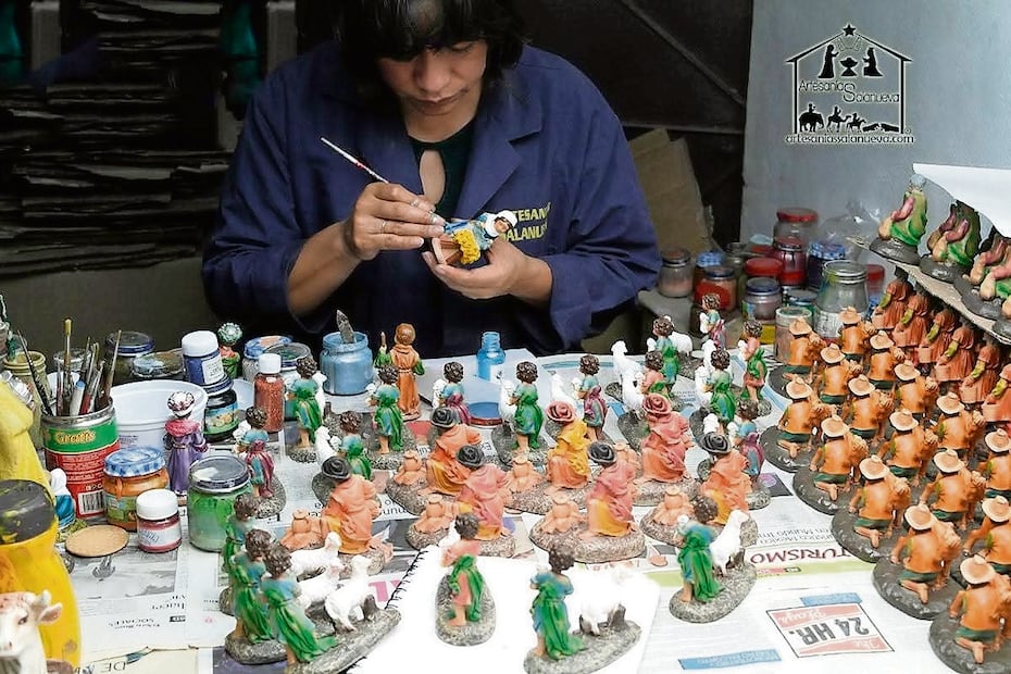 Todas las piezas son totalmente hechas a mano, lo que representa su ventaja frente a la competencia. Foto: Especial