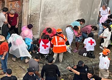 Explosión de pirotecnia previo a la Guelaguetza en Oaxaca, deja siete personas heridas, incluyendo una niña