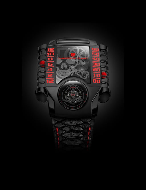 El reloj X-Trem-1 es el modelo mejor vendido de Christophe Claret. Este es el modelo StingHD de 2017.