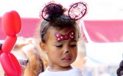 Kim y Kanye festejan a su hija North en Disney Land