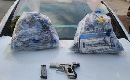 Recuperan bolsas con 2 mdp robados a trabajador en Anzures, alcaldía Miguel Hidalgo