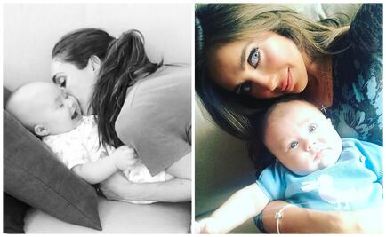 Anahí le canta a su hijo y comparte video 