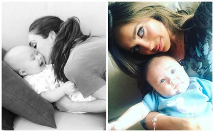 Anahí le canta a su hijo y comparte video 