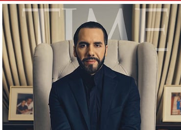 Bukele protagoniza portada de revista TIME y promete que no se postulará a tercer mandato