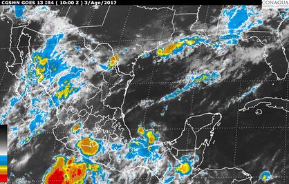 Prevén tormentas y lluvias en la mayor parte del país