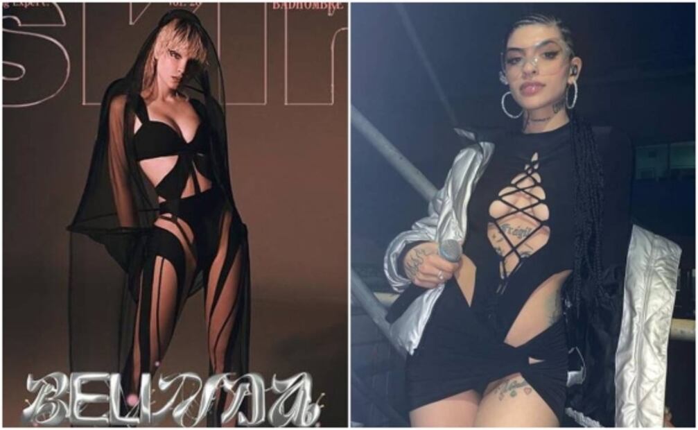 Belinda y Cazzu sorprenden con el mismo look: cabello corto y rosa