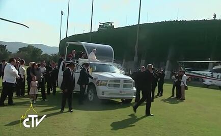 Aterriza en Tuxtla Gutiérrez helicóptero que traslada al Papa