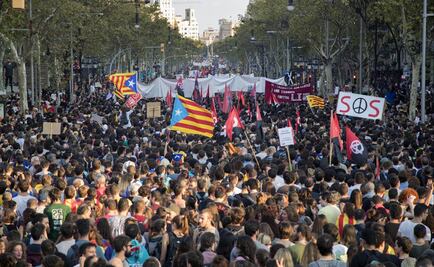 Protestas y paros en Cataluña por actuación policial