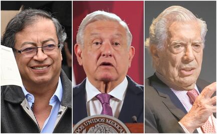 "El conservadurismo está muy molesto, hasta Vargas Llosa", dice AMLO por triunfo de Gustavo Petro 