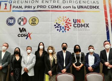 PAN, PRI y PRD capitalinos piden adelantar transición en alcaldías