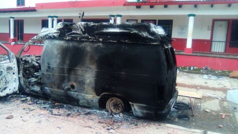 Vandalizan alcaldía de Ocotepec, en Chiapas