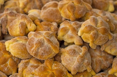 ¿De qué está hecho el pan de muerto?