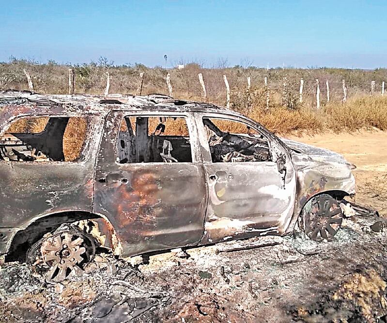 Los cuerpos calcinados de 19 personas fuero n hallados el pasado 22 de enero en Camargo, Tamaulipas. Foto ARCHIVO EL UNIVERSAL