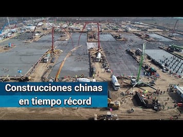 Las otras construcciones que China hizo en tiempo récord