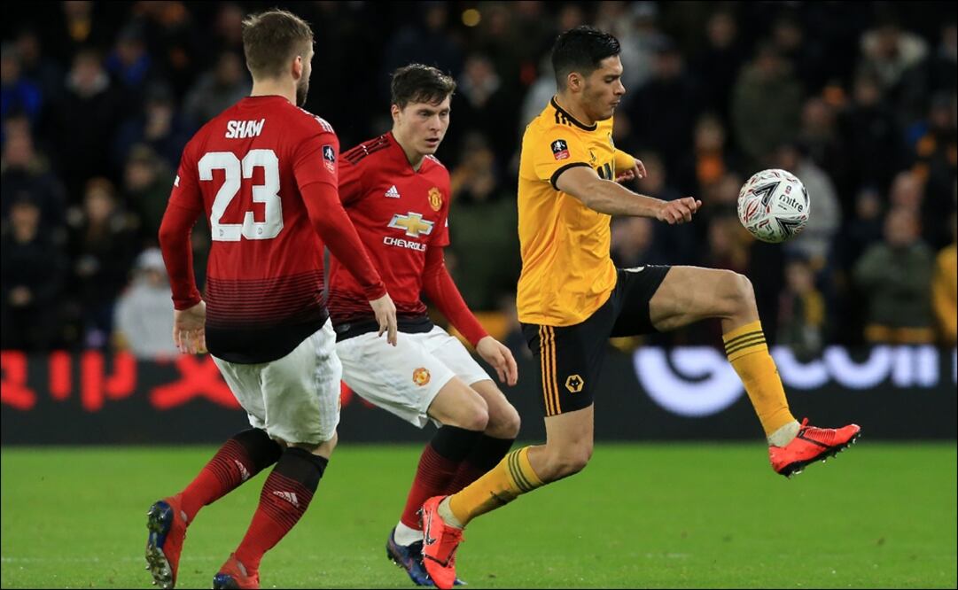 Raúl Jiménez, delantero mexicano. Foto: AFP