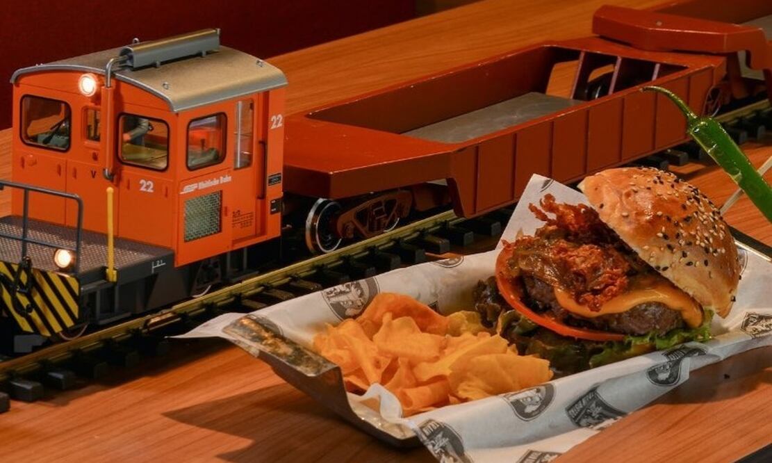 Train Bistro es un restaurante temático de trenes. Foto: Train Bistro
