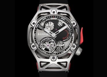 Hublot celebra 70 años de Ferrari con este bólido horario