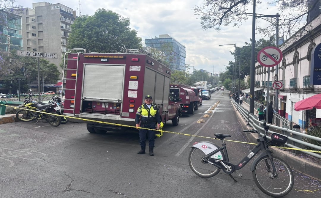 Incendio en respiradero del Metro moviliza a bomberos. Foto: Juan Carlos Williams