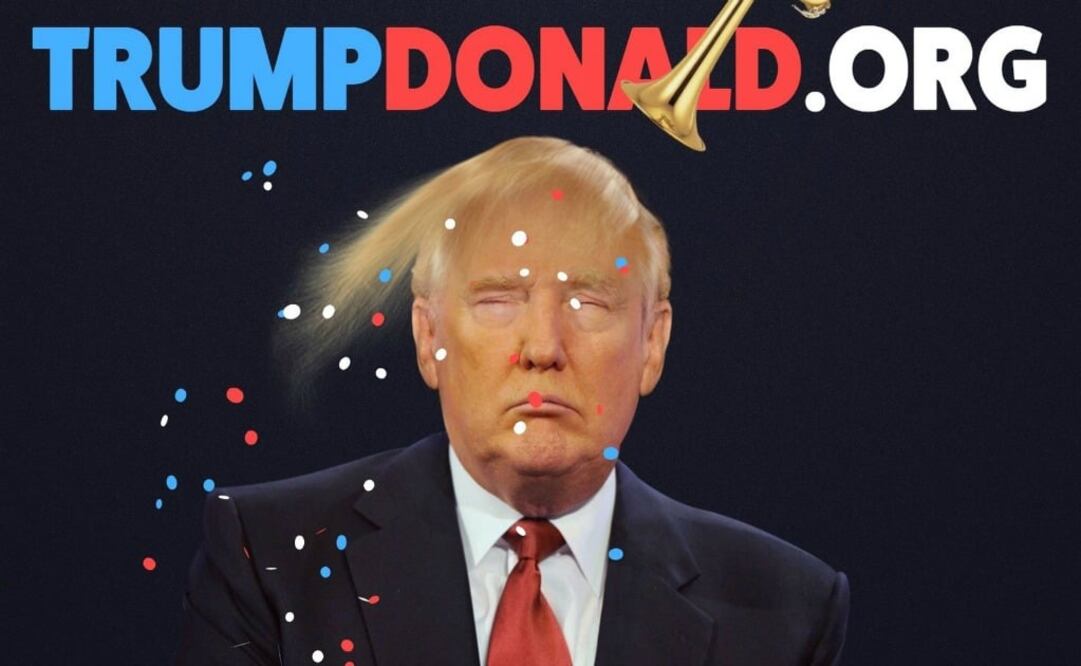 El sitio desarrollado por una agencia de publicidad sueca, creó el portal web en febrero pasado cuando Donald Trump era aún candidato a la presidencia de EU