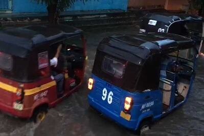 Lluvias afectan retiro de escombros en Juchitán