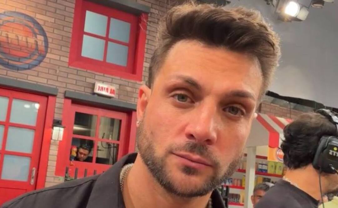 Nicola Porcella estuvo como conductor en "Hoy".