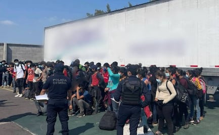 En dos acciones diferentes, INM localiza a 388 migrantes transportados ilegalmente en Veracruz