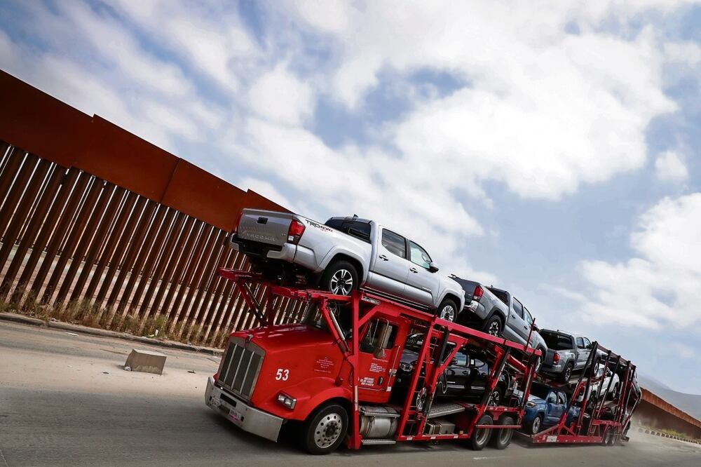 Se calcula que 68% del comercio de México con Estados Unidos llega a través de la frontera entre Texas y México. Foto: Archivo / EL UNIVERSAL