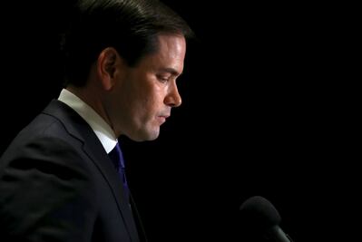 Marco Rubio deja contienda presidencial de EU