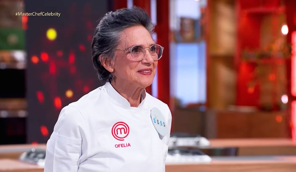 Ofelia Medina, últila eliminada de "Masterchef Celebrity" (Generaciones).
Foto: Instagram, vía @masterchefmx