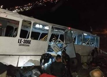 Exceso de velocidad, causa del accidente de autobús en Guanajuato que dejó 11 muertos