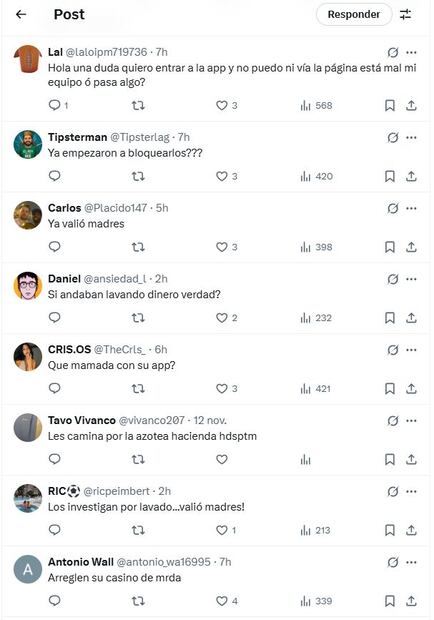 Bet365 y Betano presentan app y webs caídas. Usuarios reclaman. Foto: Captura de pantalla