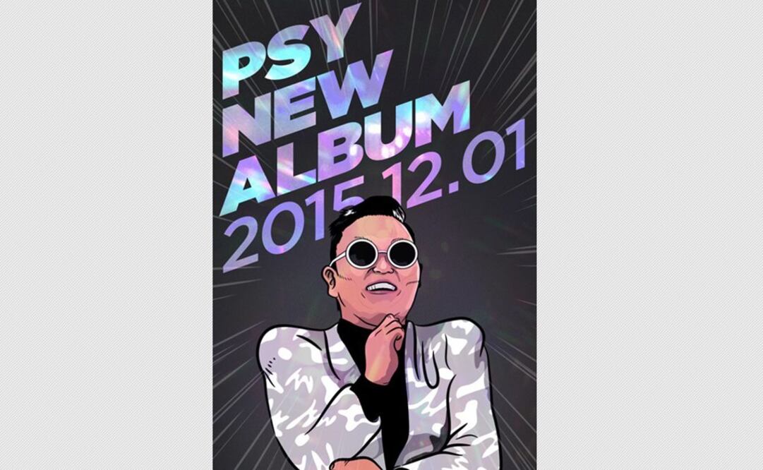 El álbum, cuyo título de momento no se ha revelado, será el primer trabajo de Psy en más de un año . FOTO: Twitter @psy_oppa